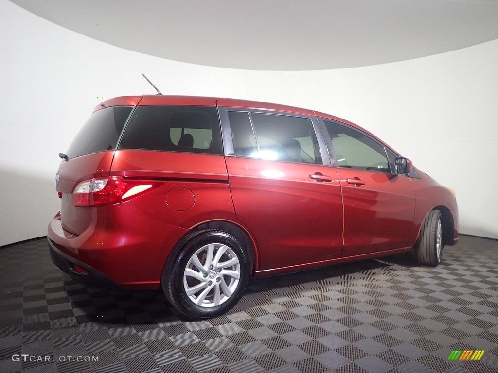 2012 MAZDA5 Sport - Copper Red Mica / Sand photo #15