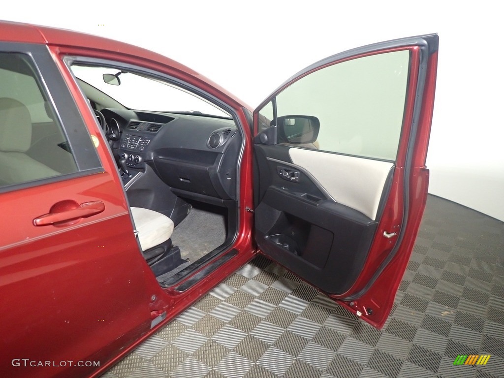 2012 MAZDA5 Sport - Copper Red Mica / Sand photo #36