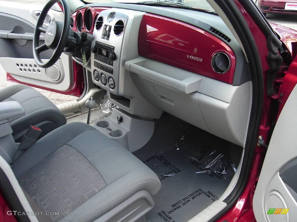 2007 PT Cruiser  - Inferno Red Crystal Pearl / Pastel Slate Gray photo #20