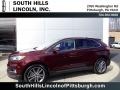2020 Burgundy Velvet Metallic Tinted Ford Edge Titanium AWD #141288795