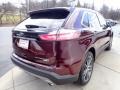 Burgundy Velvet Metallic Tinted - Edge Titanium AWD Photo No. 6