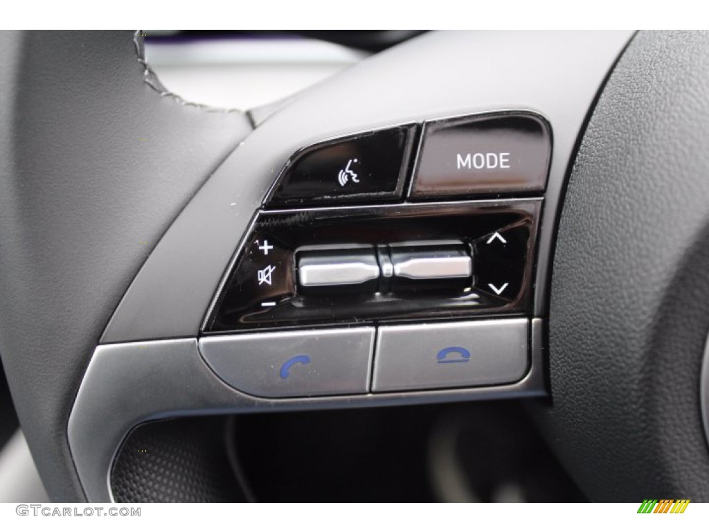 2021 Elantra Limited - Shimmering Silver Pearl / Melange/Light Gray photo #11