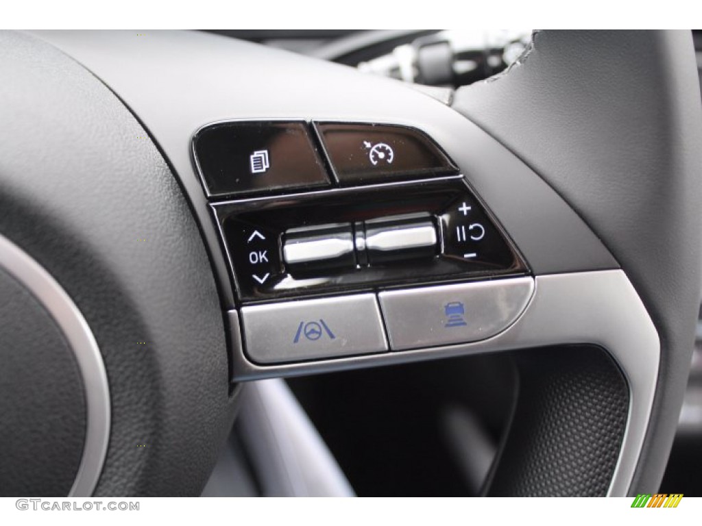 2021 Elantra Limited - Shimmering Silver Pearl / Melange/Light Gray photo #12