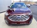 Burgundy Velvet Metallic Tinted - Edge Titanium AWD Photo No. 9