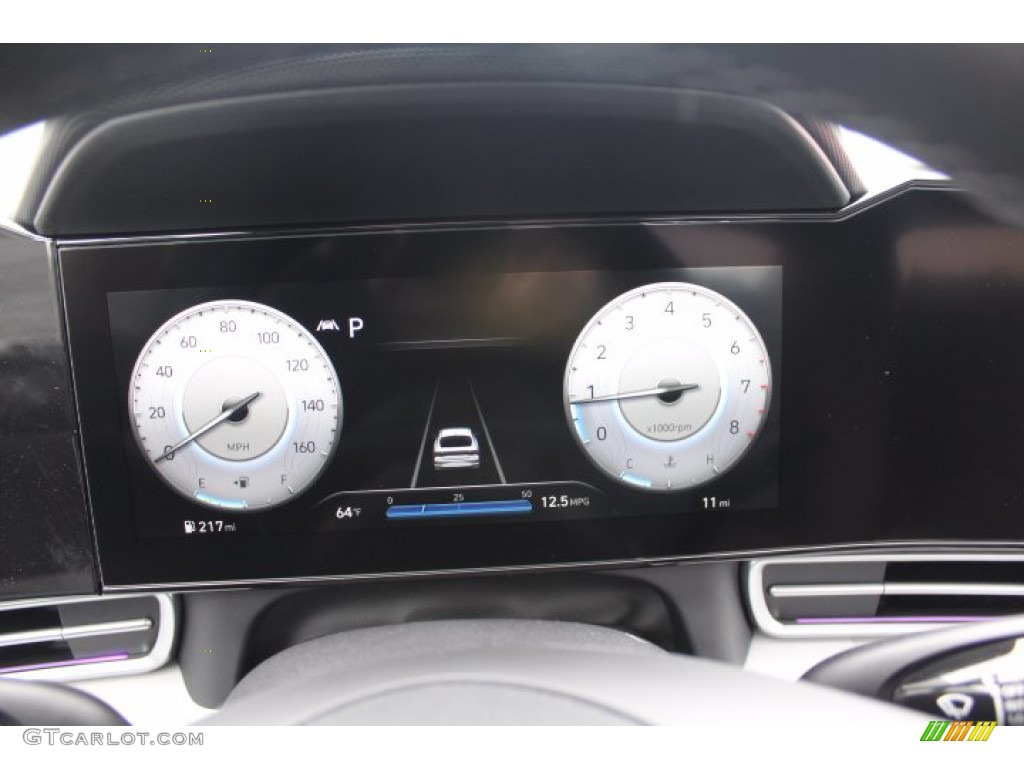 2021 Elantra Limited - Shimmering Silver Pearl / Melange/Light Gray photo #13
