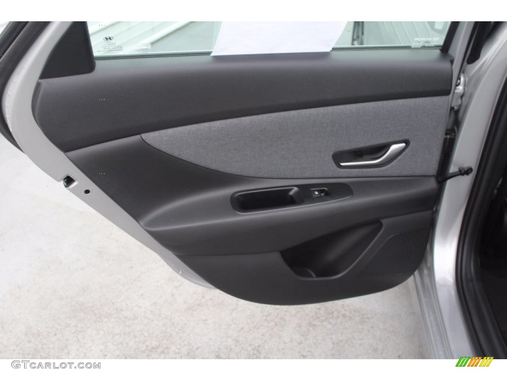 2021 Elantra Limited - Shimmering Silver Pearl / Melange/Light Gray photo #19