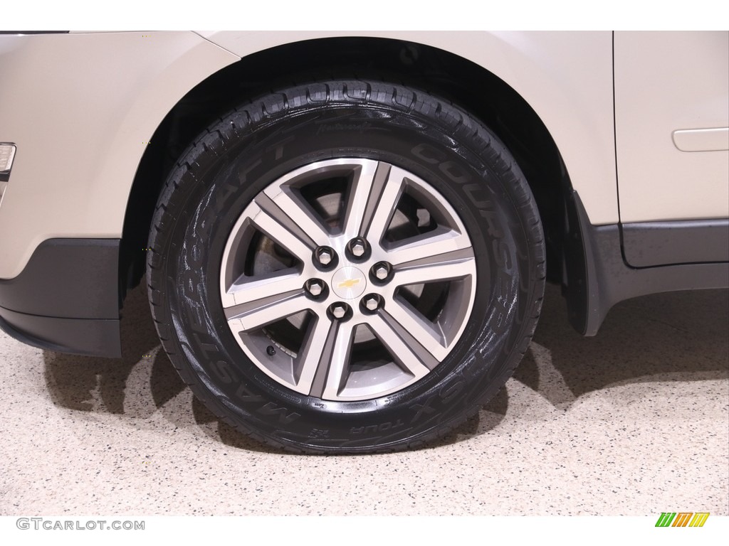 2017 Traverse LT AWD - Champagne Silver Metallic / Dark Titanium/Light Titanium photo #22