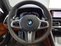2021 BMW 8 Series Tartufo/Black Interior Steering Wheel Photo