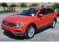 2018 Habanero Orange Metallic Volkswagen Tiguan S  photo #4