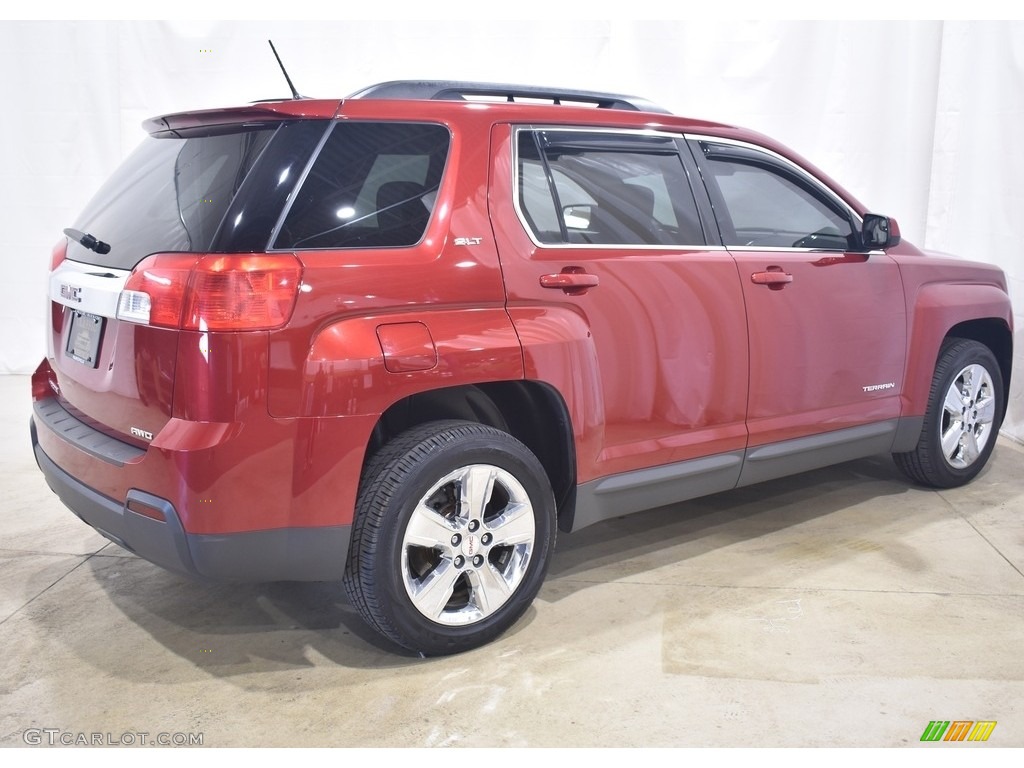 2014 Terrain SLT AWD - Crystal Red Tintcoat / Jet Black photo #2