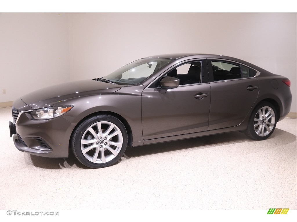 2017 Mazda6 Touring - Titanium Flash Mica / Black photo #3