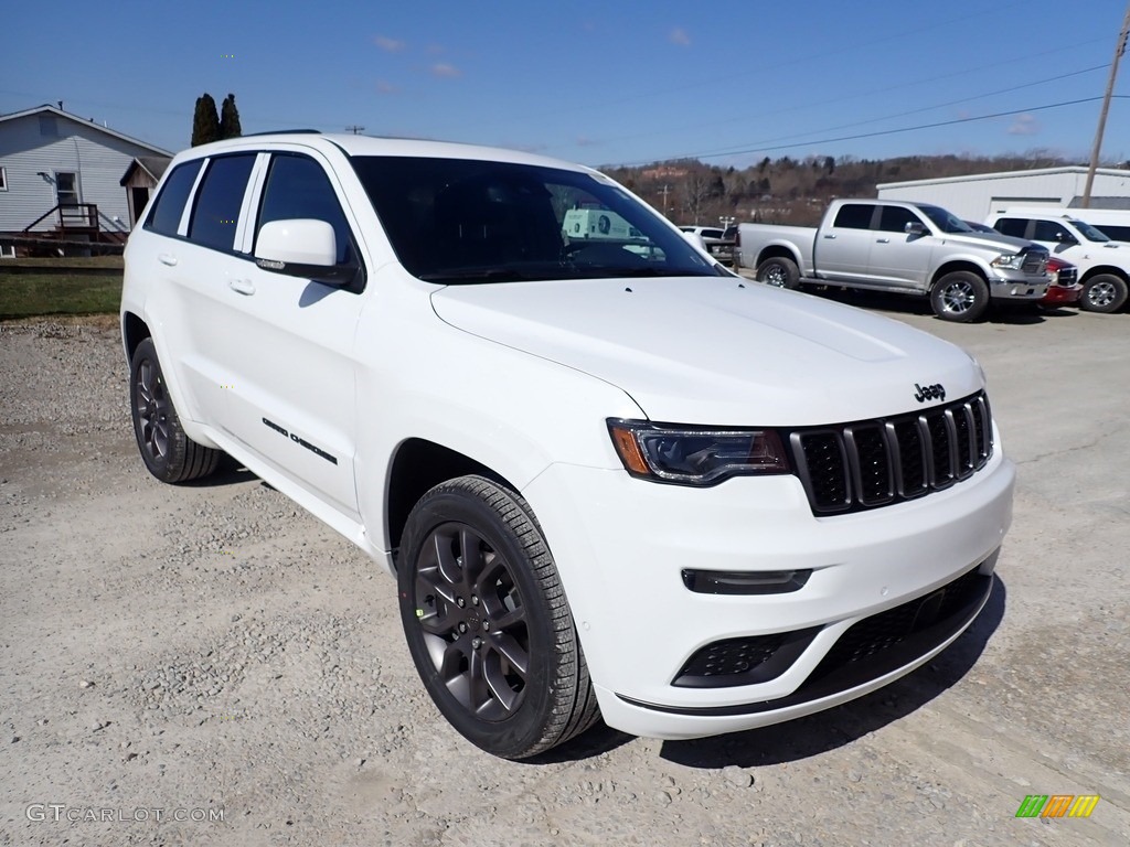 2021 Grand Cherokee High Altitude 4x4 - Bright White / Black photo #8
