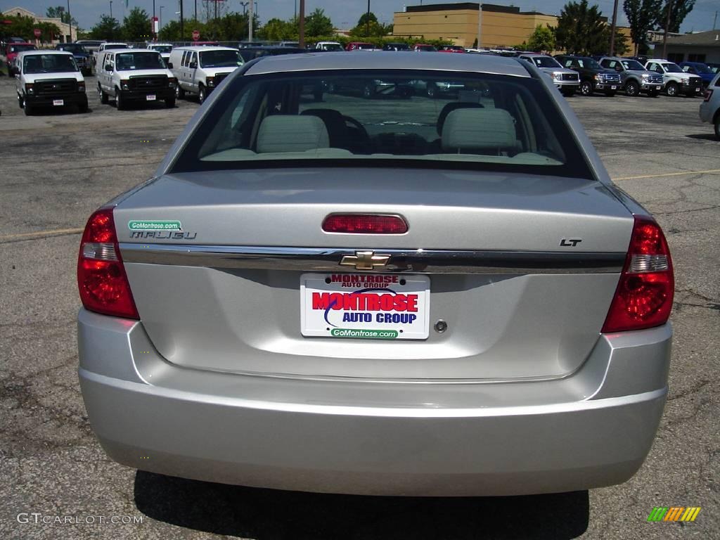 2006 Malibu LT Sedan - Silverstone Metallic / Titanium Gray photo #4