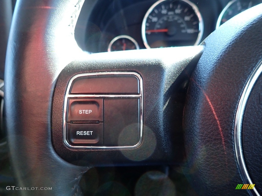 2014 Jeep Wrangler Unlimited Sport 4x4 RHD Black Steering Wheel Photo #141293919