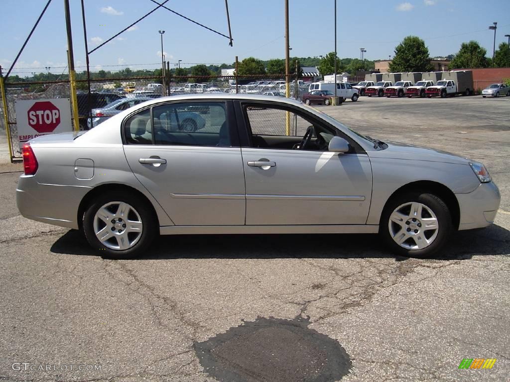 2006 Malibu LT Sedan - Silverstone Metallic / Titanium Gray photo #6