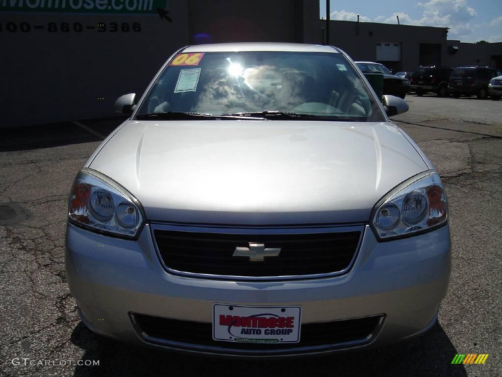 2006 Malibu LT Sedan - Silverstone Metallic / Titanium Gray photo #8