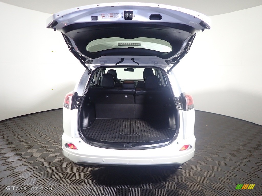 2017 RAV4 Platinum - Blizzard Pearl White / Black photo #17