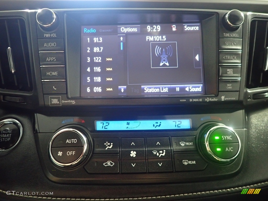 2017 RAV4 Platinum - Blizzard Pearl White / Black photo #30
