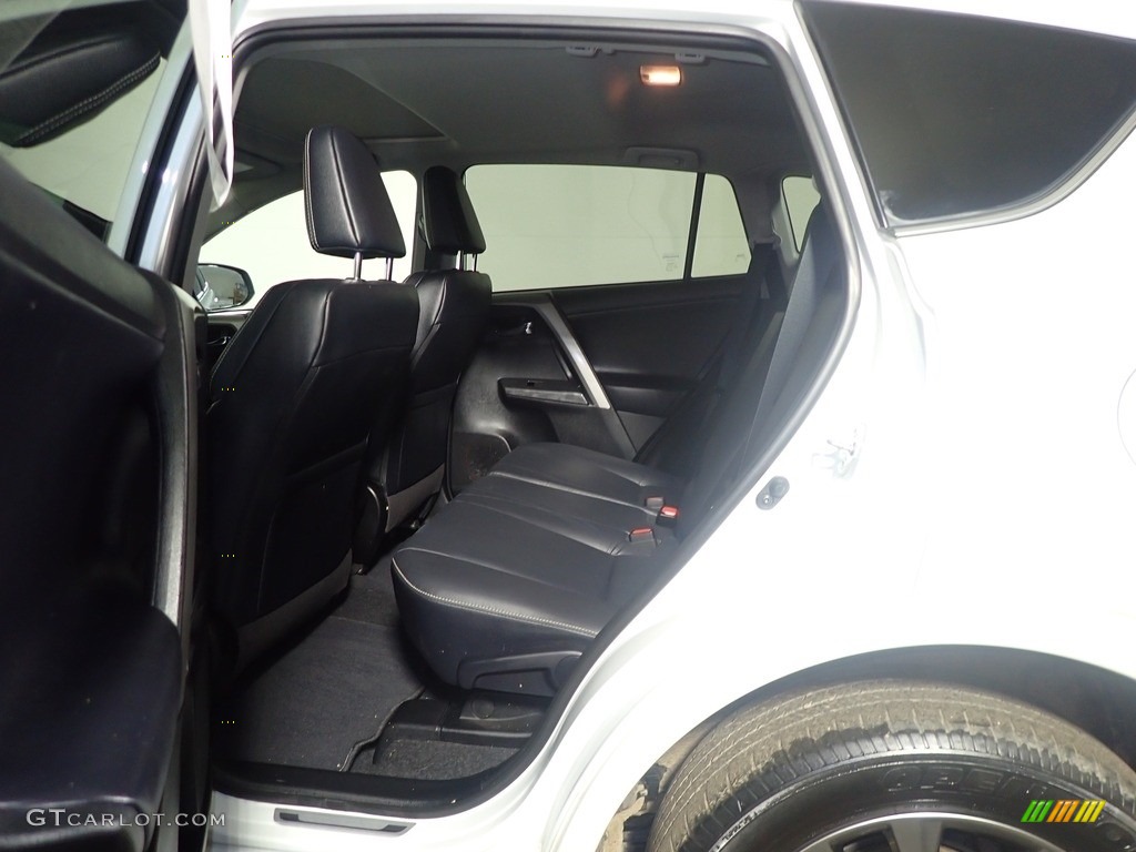 2017 RAV4 Platinum - Blizzard Pearl White / Black photo #39