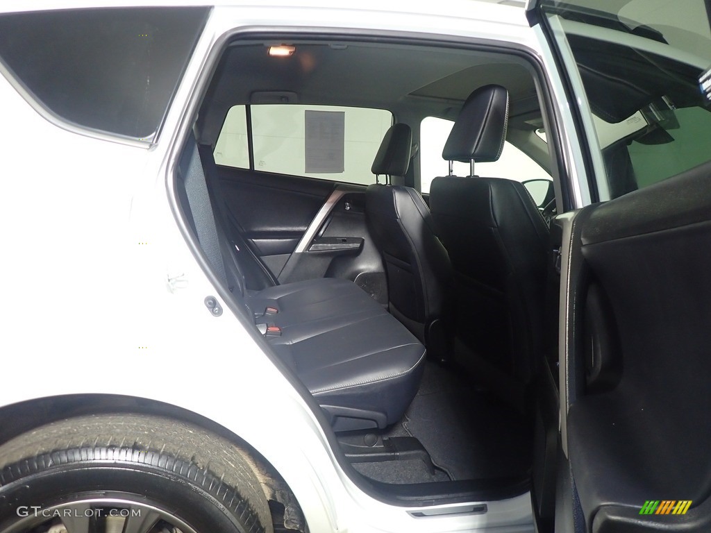 2017 RAV4 Platinum - Blizzard Pearl White / Black photo #41