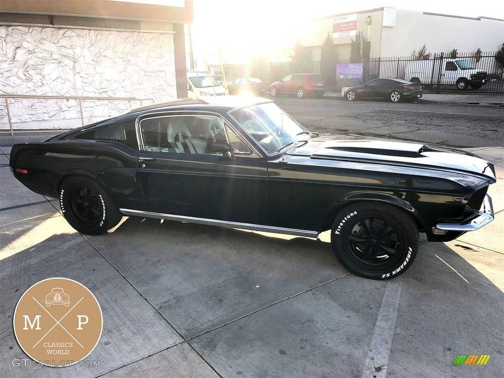 1968 Mustang Coupe - Highland Green Metallic / Black photo #45