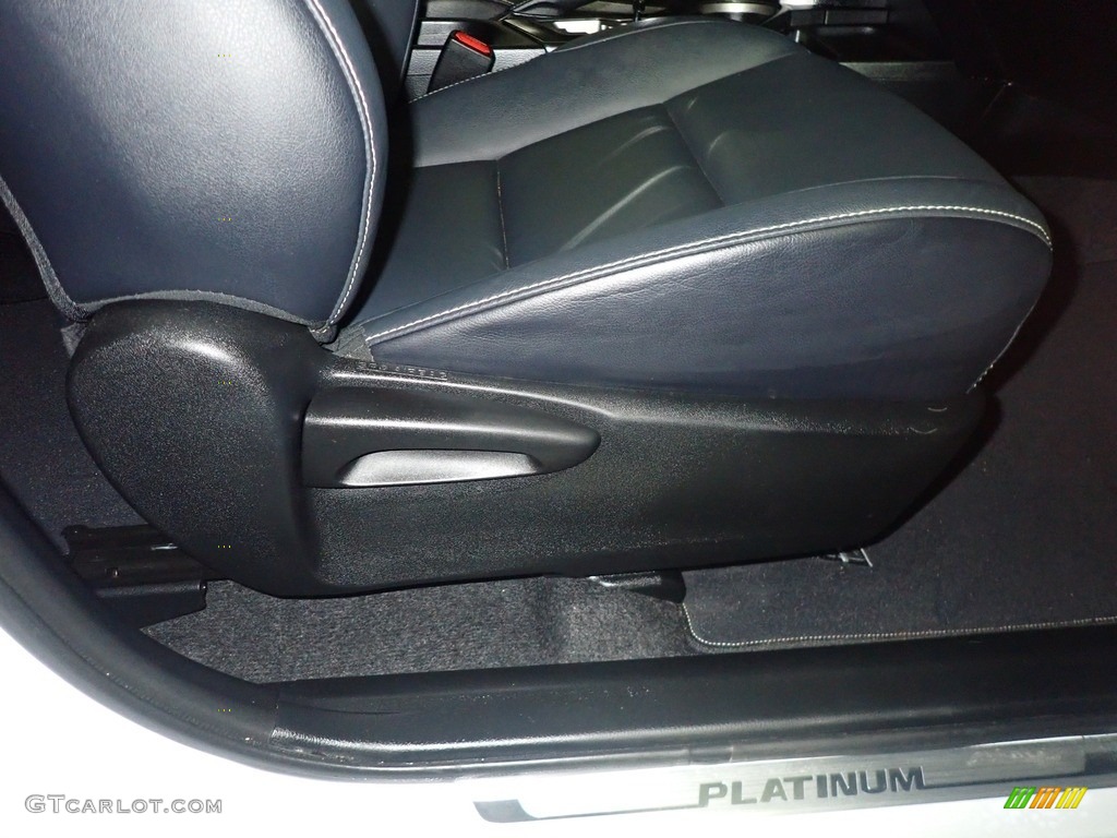 2017 RAV4 Platinum - Blizzard Pearl White / Black photo #44