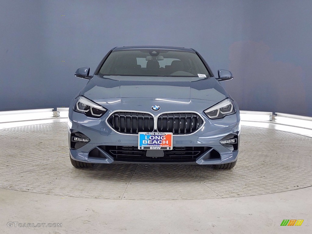 2021 2 Series 228i sDrive Grand Coupe - Storm Bay Metallic / Black photo #2