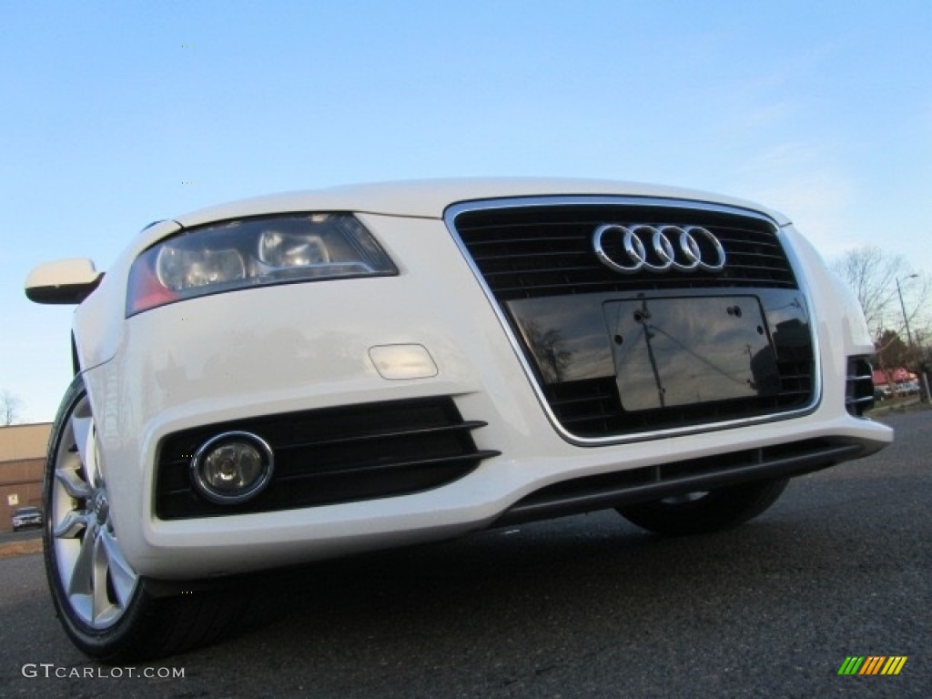 2012 A3 2.0T - Ibis White / Luxor Beige photo #2