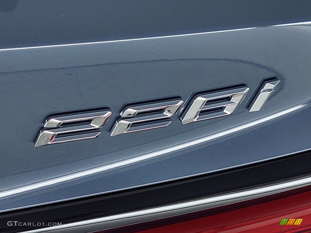 2021 2 Series 228i sDrive Grand Coupe - Storm Bay Metallic / Black photo #8