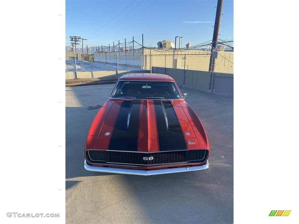 1968 Camaro SS Coupe - Red / Black photo #6