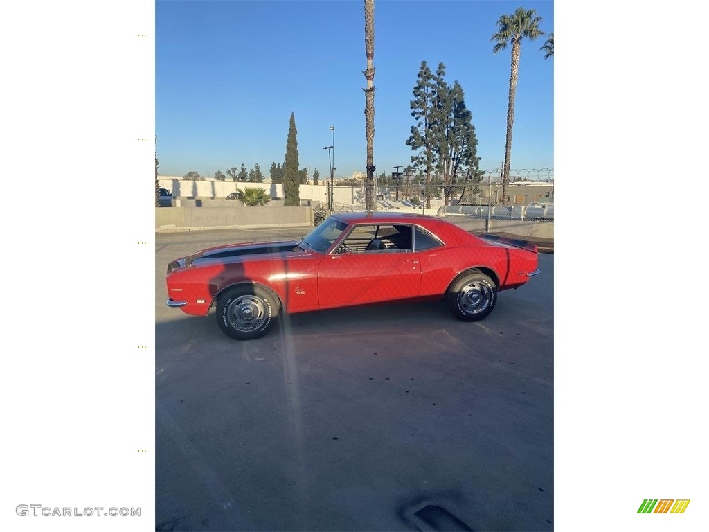1968 Camaro SS Coupe - Red / Black photo #8