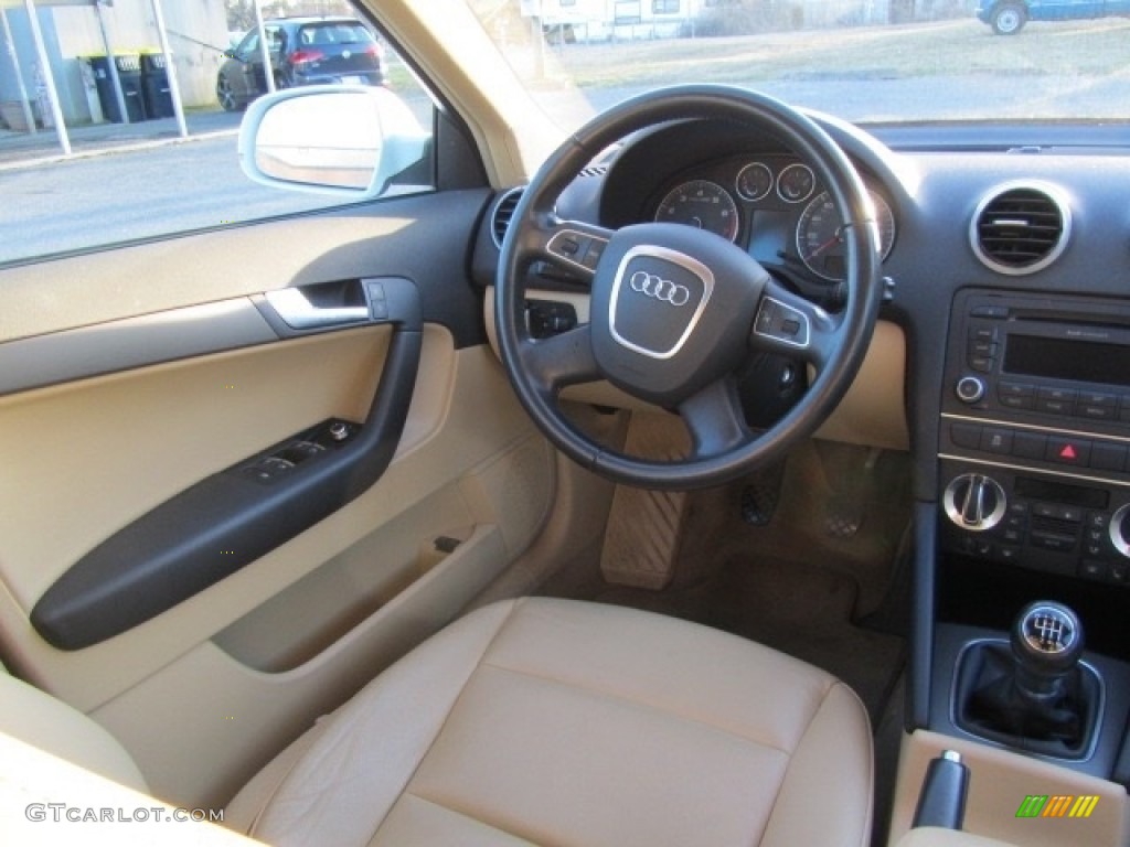 2012 A3 2.0T - Ibis White / Luxor Beige photo #12