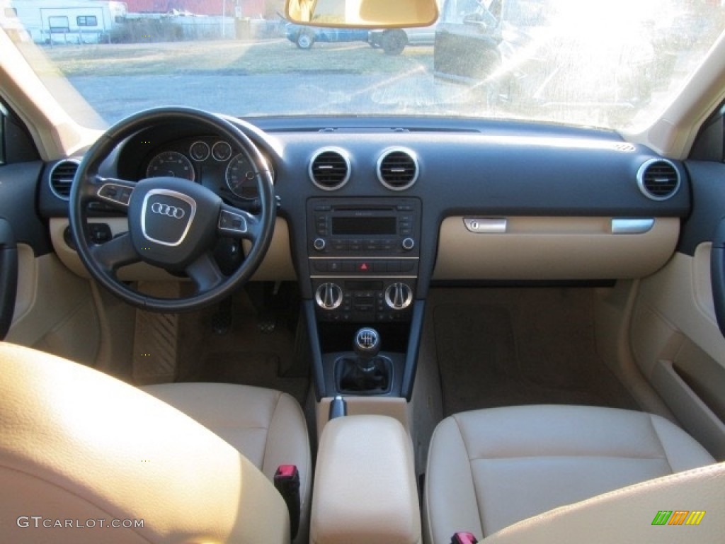 2012 A3 2.0T - Ibis White / Luxor Beige photo #13