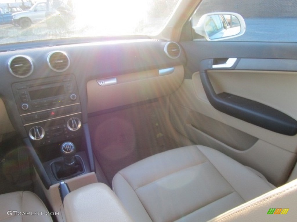 2012 A3 2.0T - Ibis White / Luxor Beige photo #14
