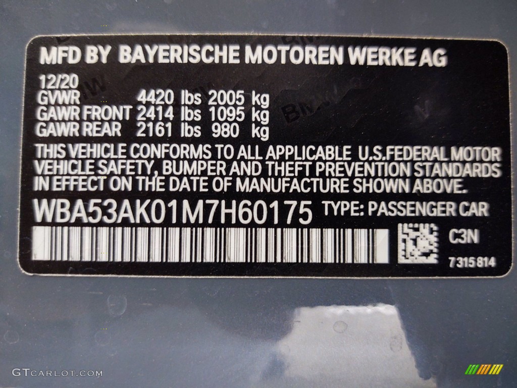 2021 2 Series 228i sDrive Grand Coupe - Storm Bay Metallic / Black photo #26