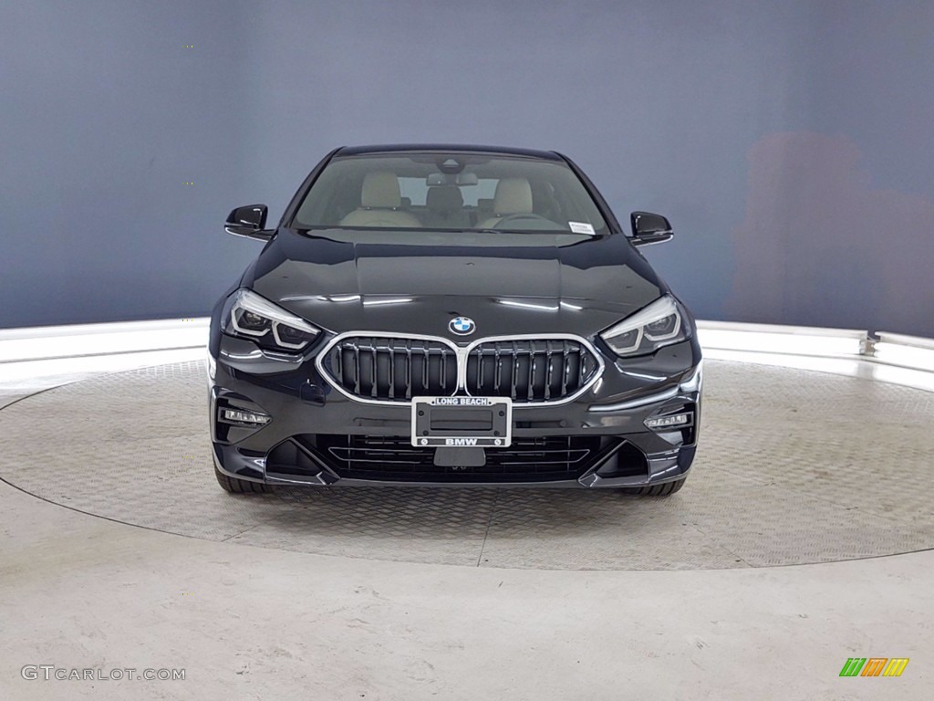 2021 2 Series 228i sDrive Grand Coupe - Jet Black / Oyster photo #2