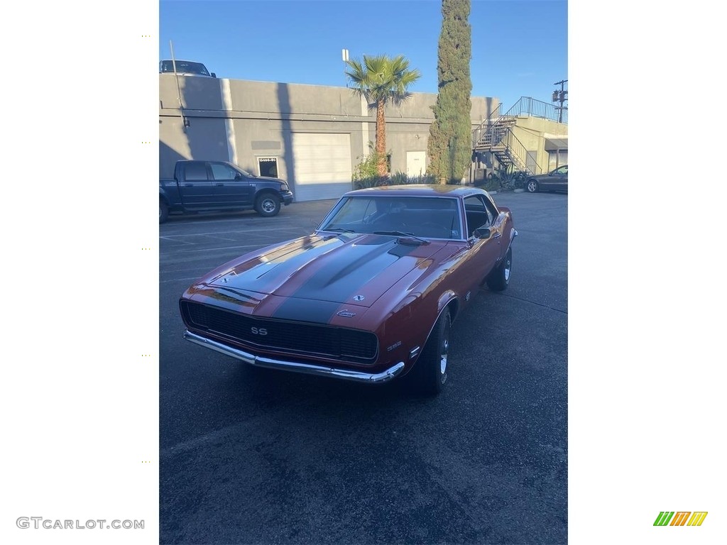 1968 Camaro SS Coupe - Red / Black photo #31