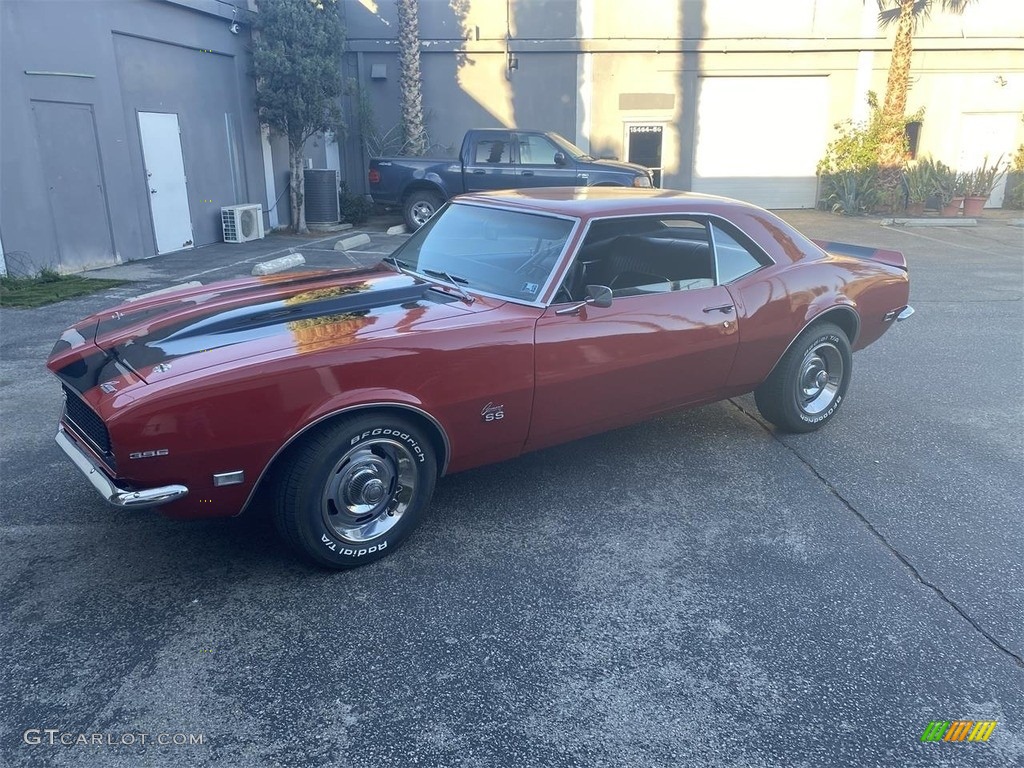 1968 Camaro SS Coupe - Red / Black photo #32