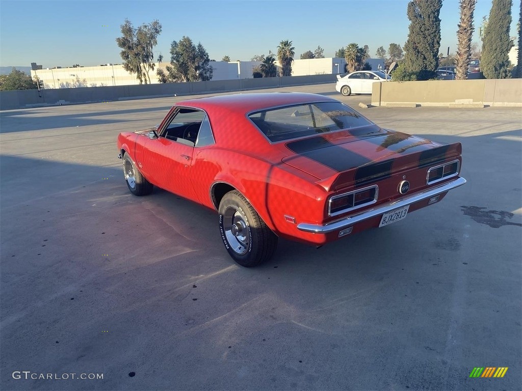 1968 Camaro SS Coupe - Red / Black photo #34