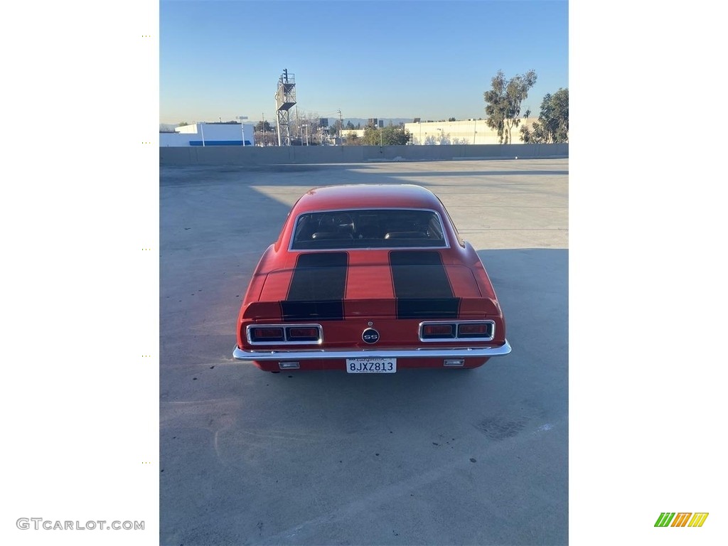 1968 Camaro SS Coupe - Red / Black photo #37