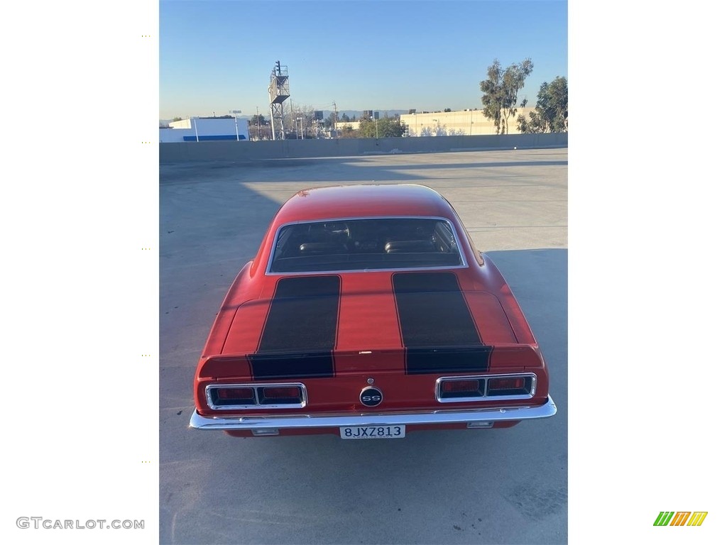 1968 Camaro SS Coupe - Red / Black photo #38