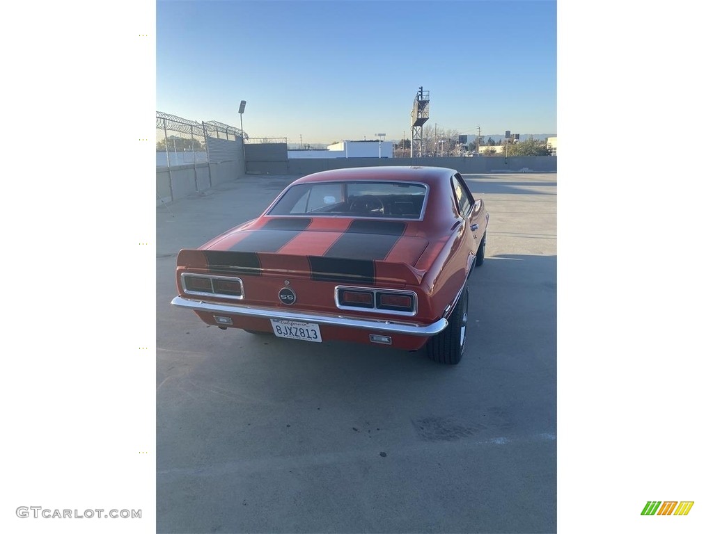 1968 Camaro SS Coupe - Red / Black photo #39
