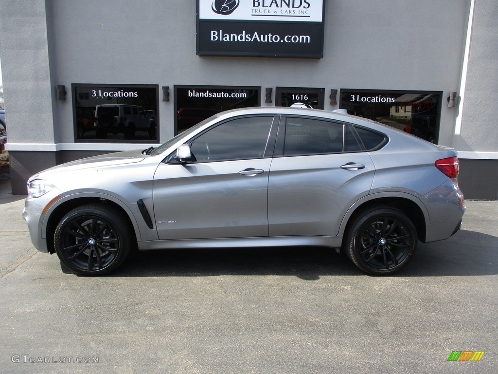 2018 X6 xDrive35i - Space Gray Metallic / Black photo #1