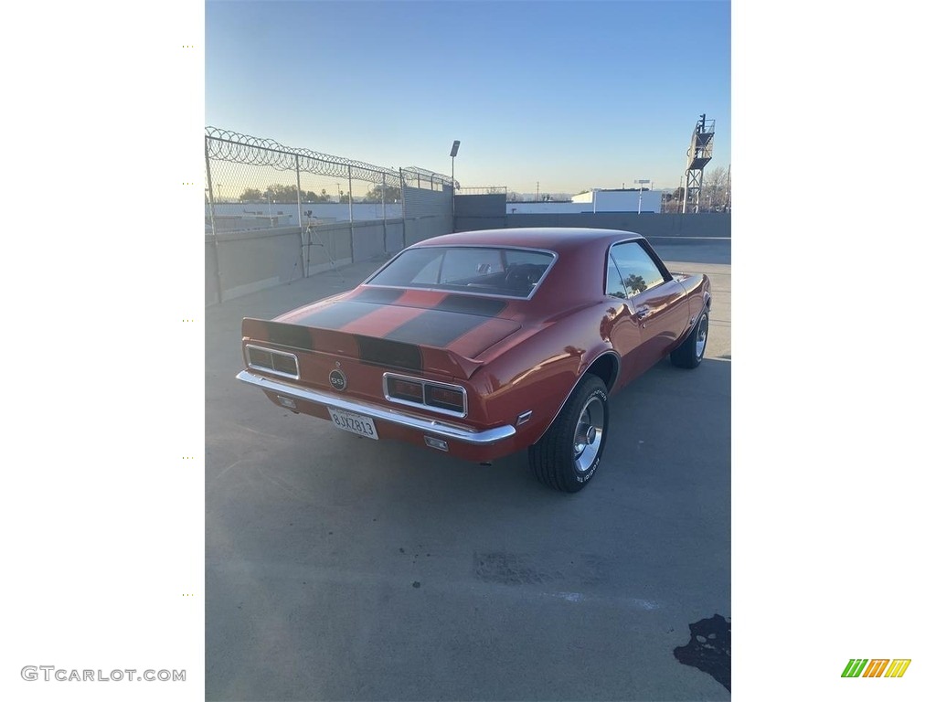 1968 Camaro SS Coupe - Red / Black photo #40