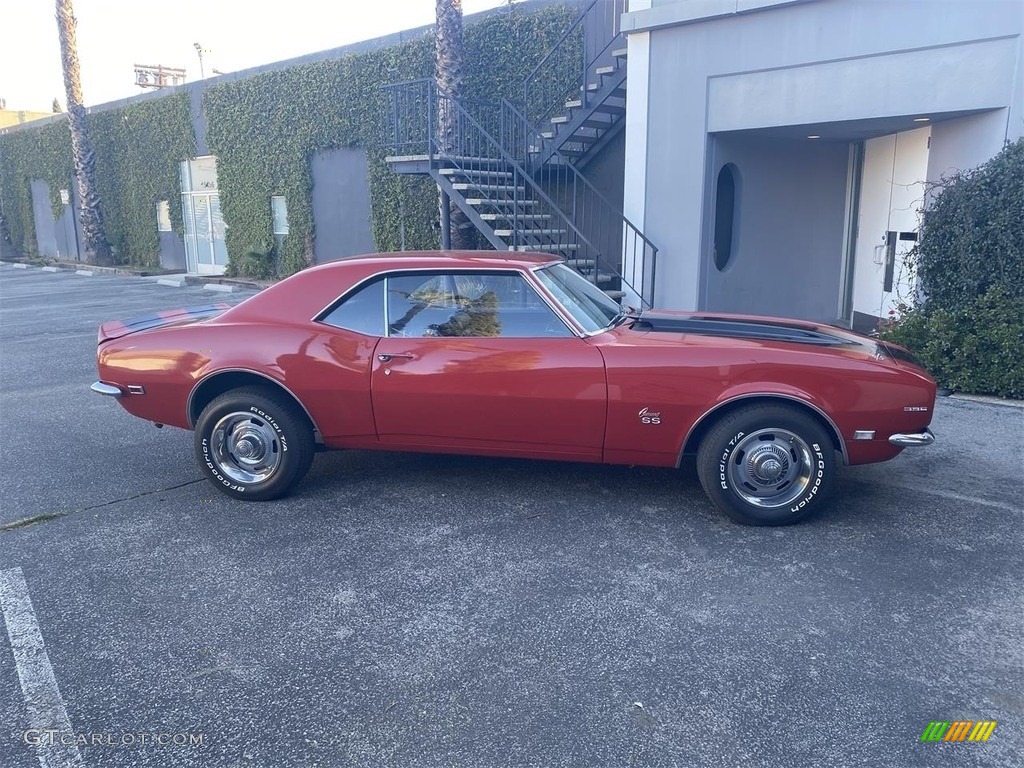 1968 Camaro SS Coupe - Red / Black photo #42