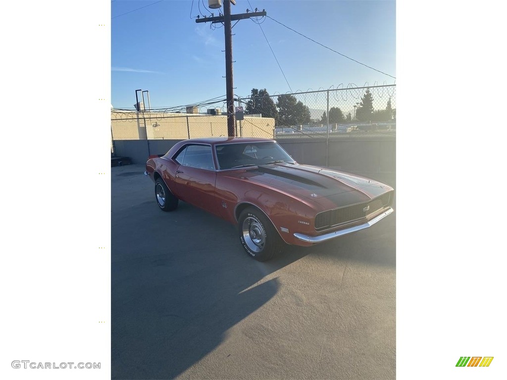 1968 Camaro SS Coupe - Red / Black photo #43
