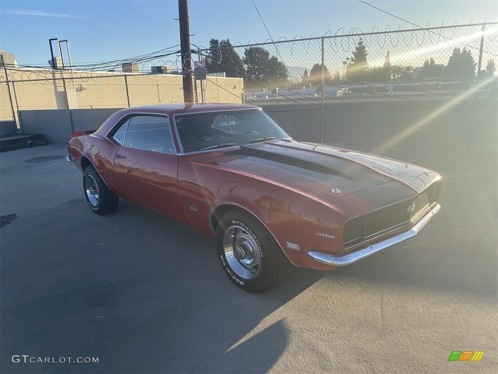 1968 Camaro SS Coupe - Red / Black photo #44