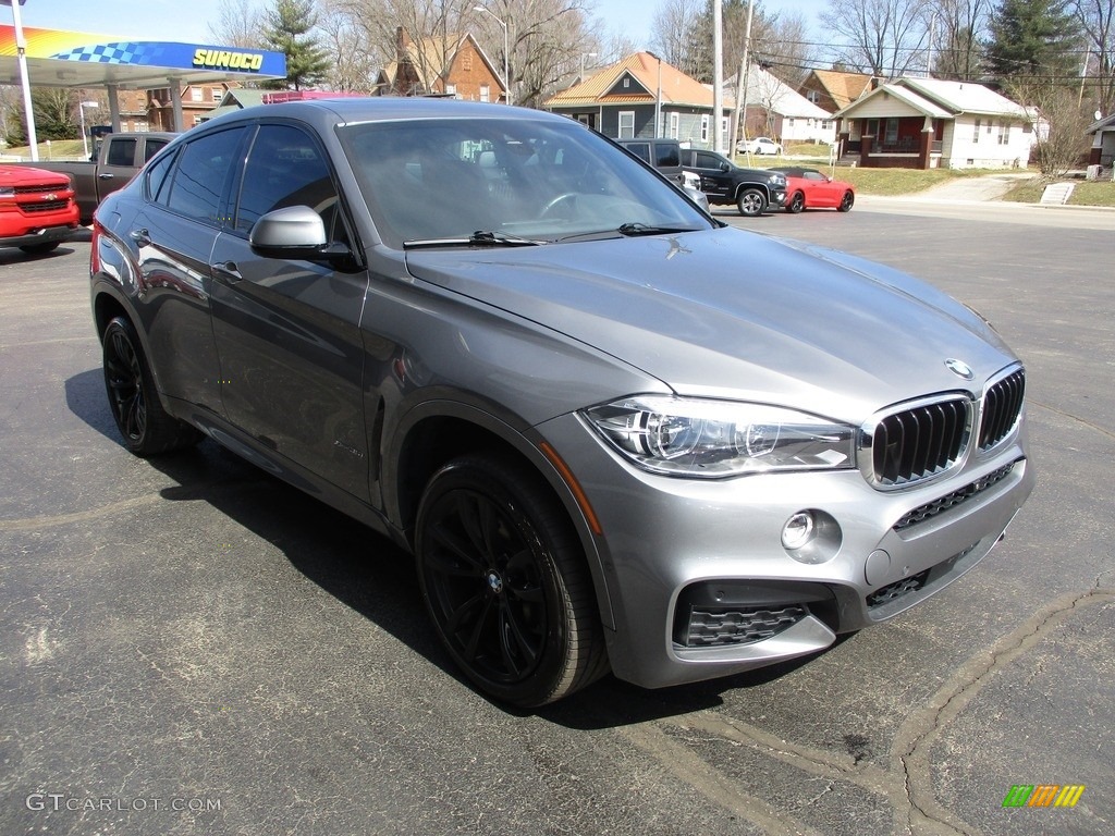 2018 X6 xDrive35i - Space Gray Metallic / Black photo #5