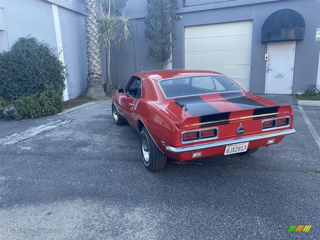 1968 Camaro SS Coupe - Red / Black photo #47