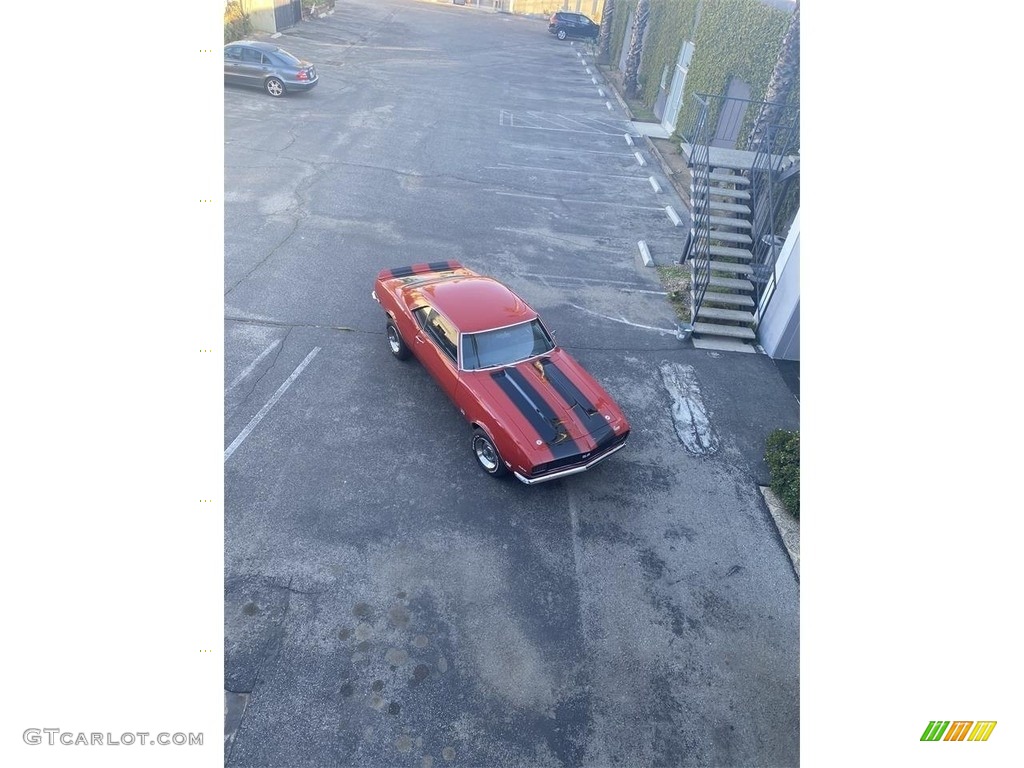 1968 Camaro SS Coupe - Red / Black photo #49